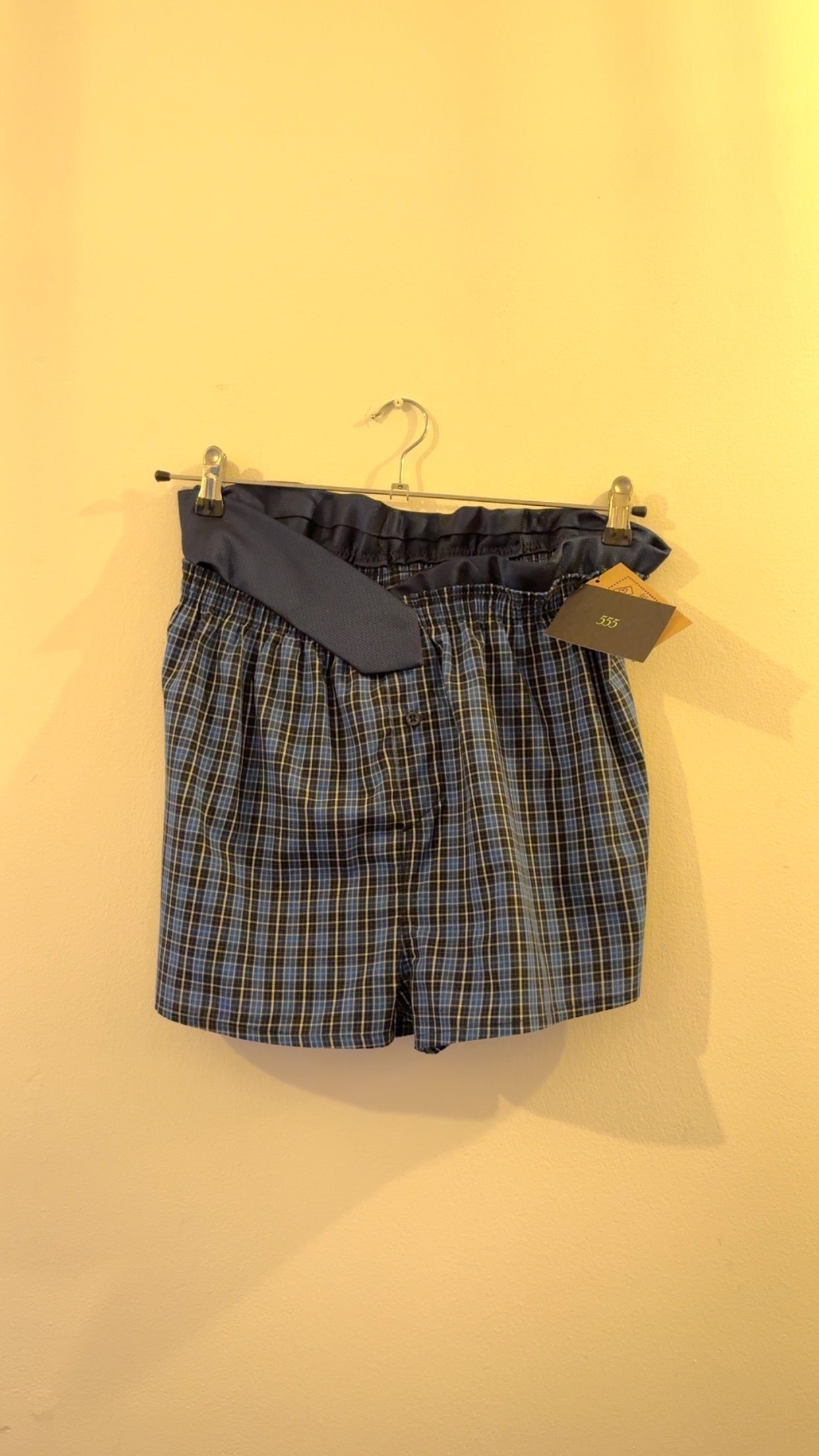 Checkered BF shorts